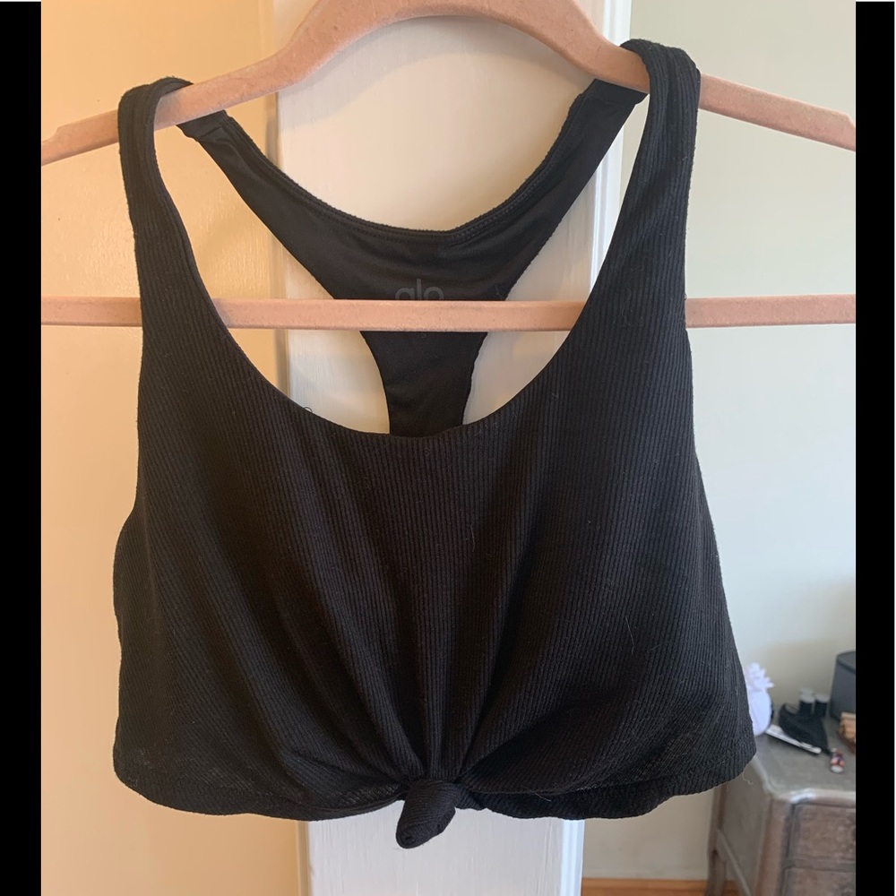 Alo yoga knot bra Small